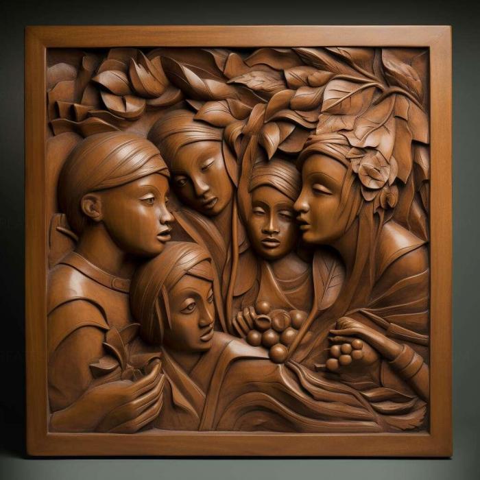 نموذج ثلاثي الأبعاد لآلة CNC 3D Art 